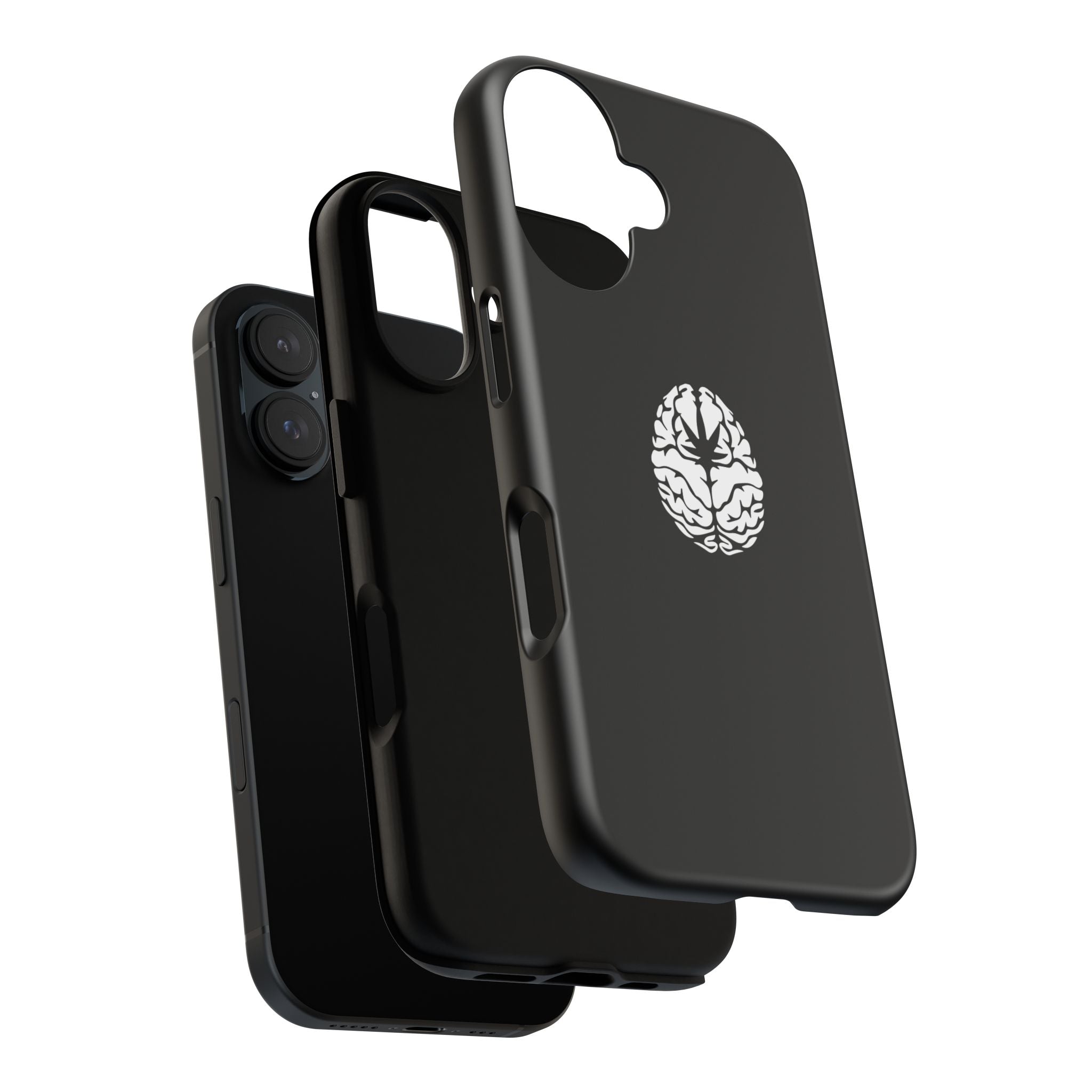 Cult Case — Black Brain Logo Protective Case
