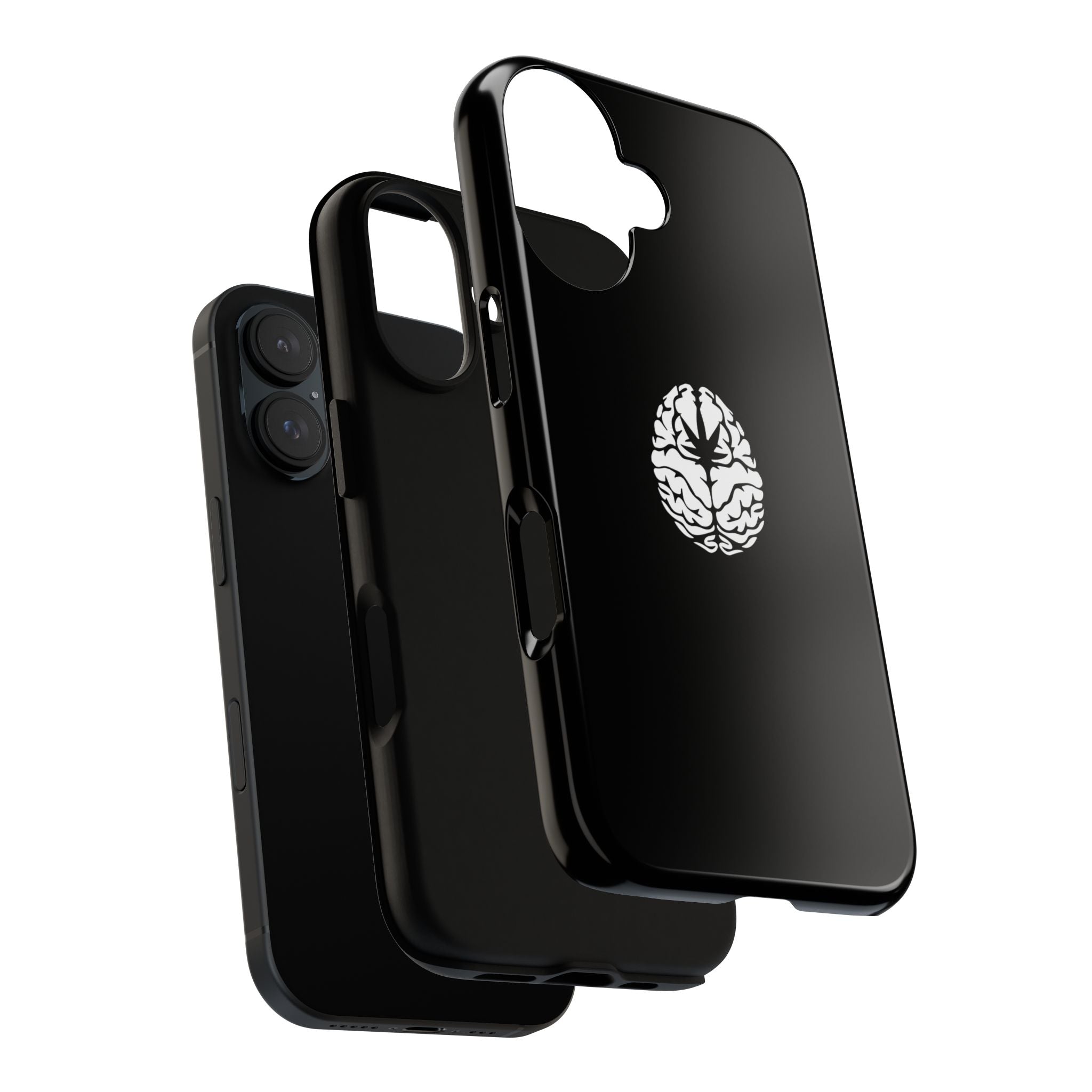 Cult Case — Black Brain Logo Protective Case